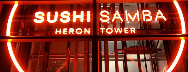SUSHISAMBA is one of let's do lunch.