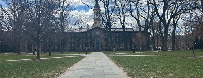 Nassau Hall is one of Princeton.