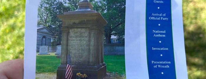 President Grover Cleveland Grave, Princeton Cemetery is one of Presidential Burials.