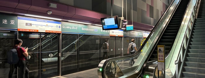 Bendemeer MRT Station (DT23) is one of Singapore.