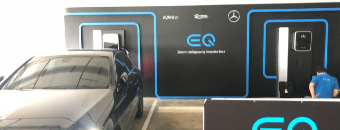 EQ Mercedes Benz Ev-Charge Station is one of EV Thai.