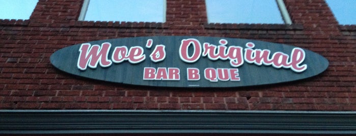 Moe's Original BBQ is one of NC Barbecue.