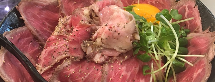 Roast-Beef MAZESOBA is one of 食べに行き隊*\(^o^)/*.