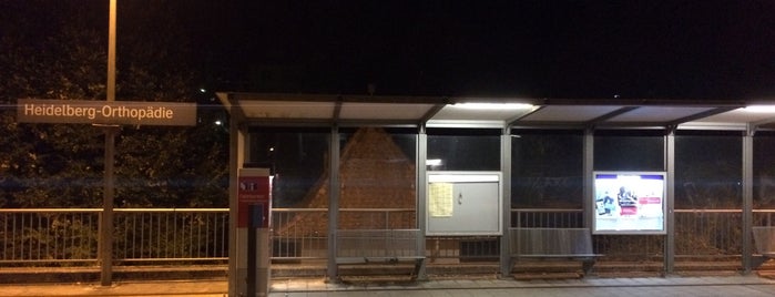 Bahnhof Heidelberg-Orthopädie is one of สถานที่ที่ Mahmut Enes ถูกใจ.