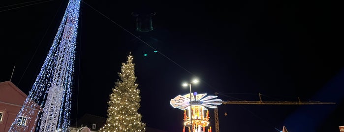 Christkindlesmarkt Marktplatz is one of Christmas markets in Germany, France, Netherlands.