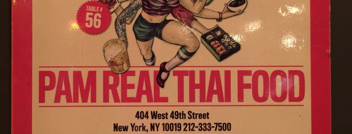 Pam Real Thai is one of ny to do.
