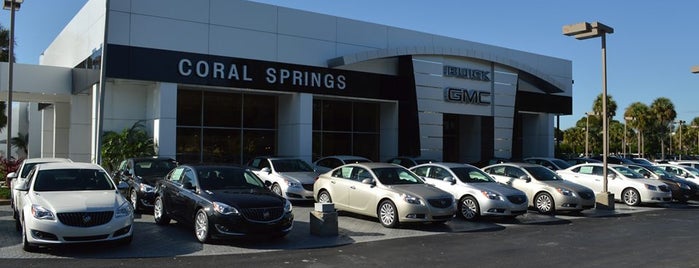 Coral Springs Buick GMC is one of Lucia 님이 저장한 장소.