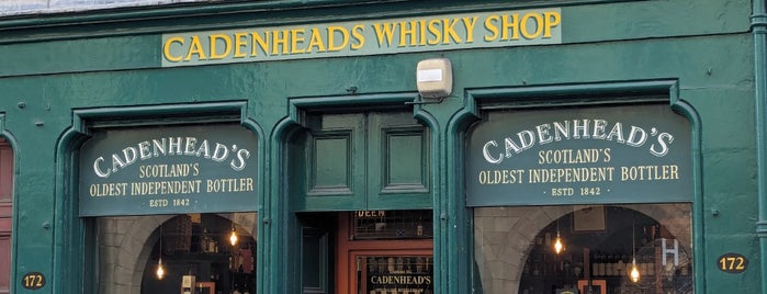 Cadenhead's Whisky Shop is one of Places - Edinburgh.
