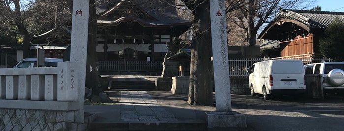 瀧野川八幡神社 is one of 御朱印をいただいた寺社記録.