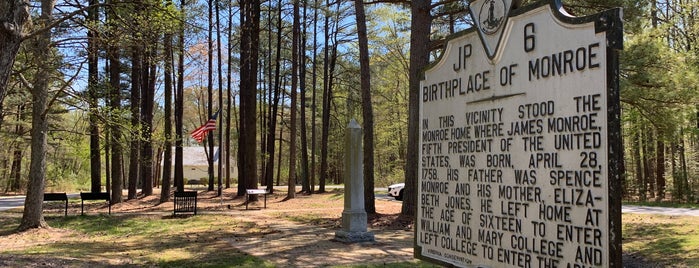 Birthplace of James Monroe is one of Presidential (U.S.) Birthplaces.