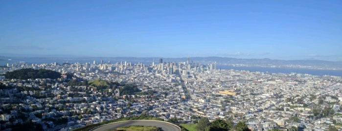 Twin Peaks is one of San Francisco.
