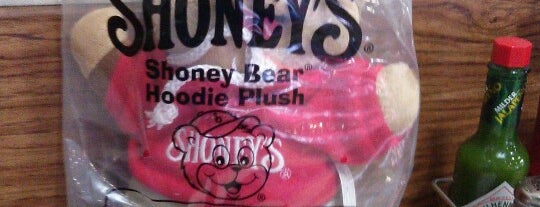 Shoney's is one of grub spots..   yum...   :v).