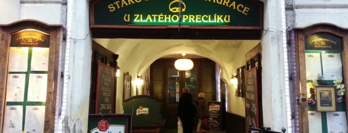 U Zlatého Preclíku is one of Golden Praha.
