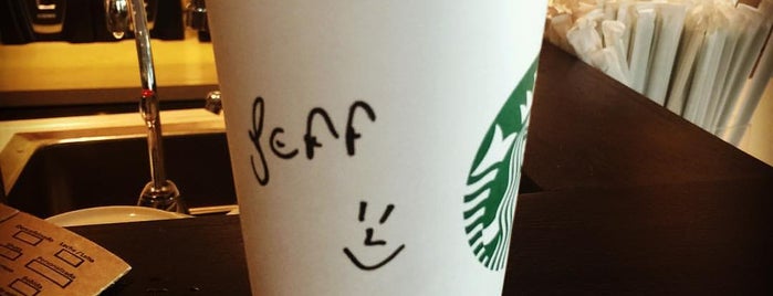 Starbucks is one of Café e fofoca.