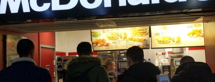 McDonald's is one of London gluten free.