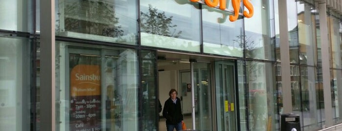 Sainsbury's is one of Tempat yang Disukai Tom.