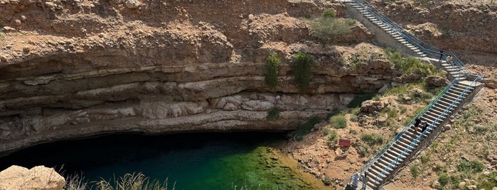 Bimmah sink hole, Al Najam Park is one of Middle East.