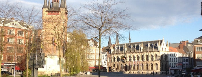 Grote Markt is one of Life of a student in Kortrijk.