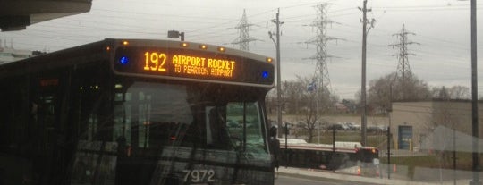 TTC 192 Airport Rocket is one of Transit.