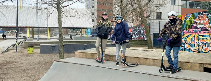 Nørrebro Skatepark is one of Skateboarding.