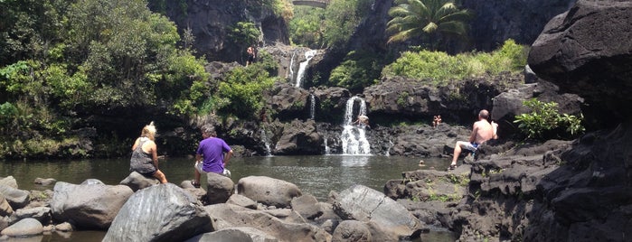 Seven Sacred Pools is one of James & Mel Maui 2014.