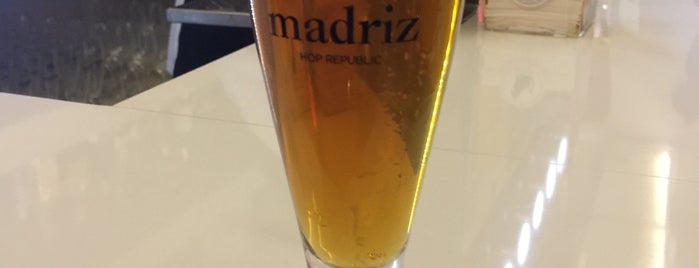 Madriz Hop Republic is one of Craft Beer & Squid Sandwiches (Madrid '18).