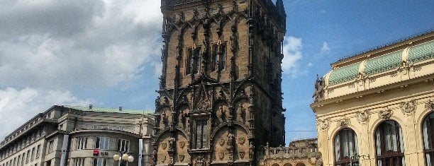 The Powder Tower is one of Praha.