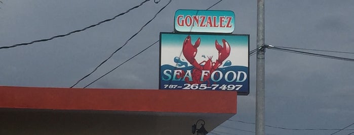 Gonzalez Seafood is one of Donde ir a comer.