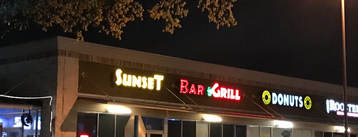 Sunset Bar & Grill is one of New foods to eat.