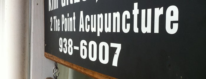 2 the Point Acupuncture is one of Health.