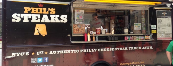 Phil's Steaks is one of New York's Best Food Trucks.