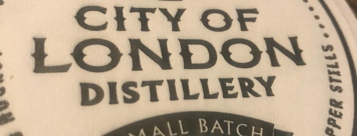 City of London Distillery is one of mariza : понравившиеся места.
