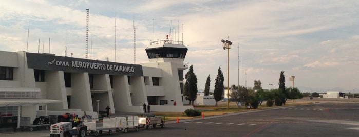 Aeropuerto Internacional Gral. Guadalupe Victoria (DGO) is one of Aeropuertos.