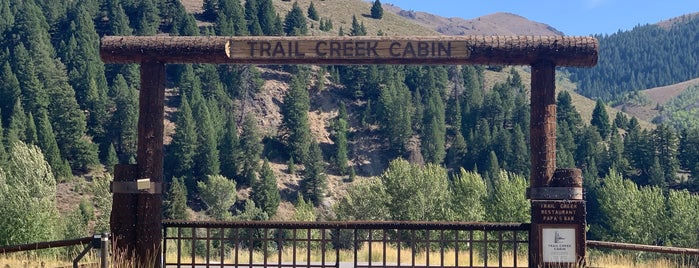 Trail Creek Cabin is one of Ricky's Steakhouse List.