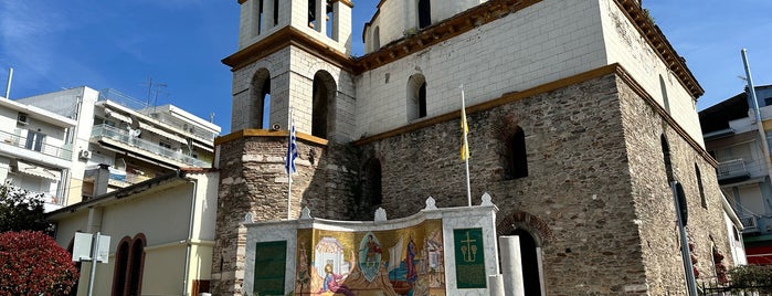 Aziz Nikolai Kilisesi (Pargalı İbrahim Paşa Camii) is one of Kavala-Thasos.
