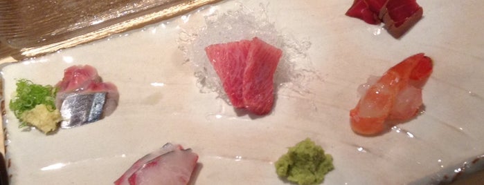 Ushiwakamaru is one of NYC Sushi.