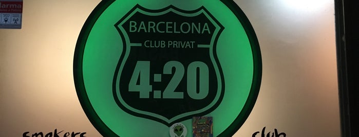 4:20 Barcelona Smokers Club is one of BCN.