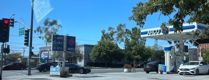ARCO is one of Burbank, CA.