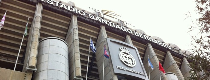 Estadio Santiago Bernabéu is one of Stadiums & Venues.