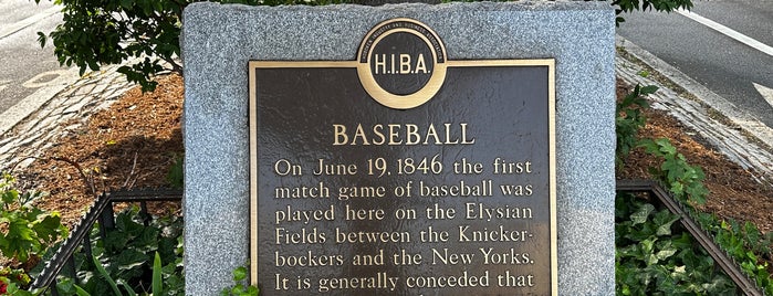Baseball Diamond is one of Hoboken.