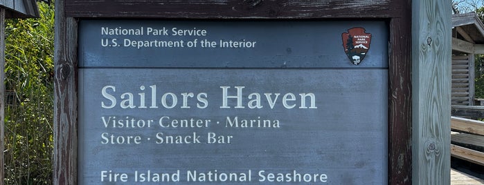 Sailors Haven is one of Fire Island.