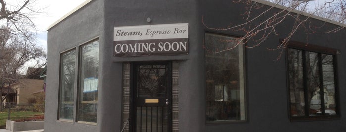 Steam is one of Coffee Places in the Denver Metro.
