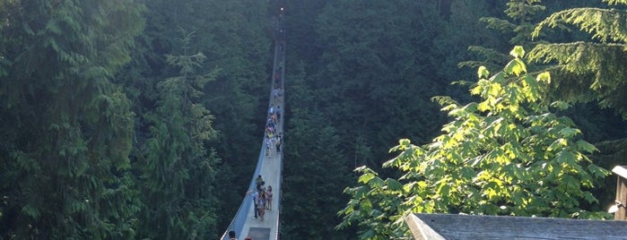 Capilano Suspension Bridge is one of Vancouver.