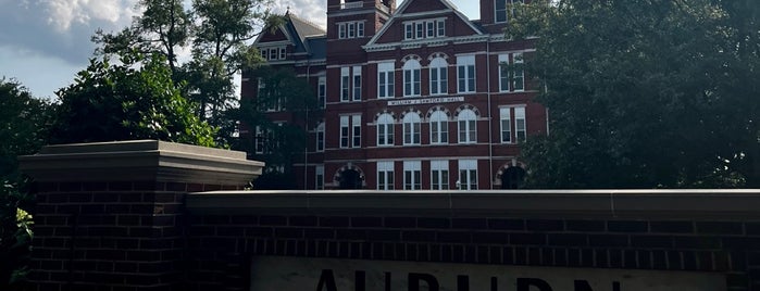 Auburn University is one of Go Green for Orange and Blue.