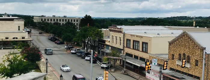 Kerrville, TX is one of my favorites.