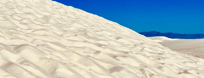 White Sands National Park is one of ABD.