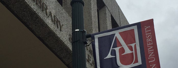 Bender Library is one of American University.