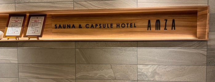 Sauna & Capsle Amza is one of 関西旅行.