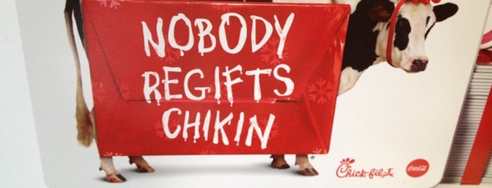 Chick-fil-A is one of Brett 님이 좋아한 장소.