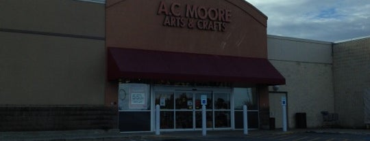 A.C. Moore Arts & Crafts is one of my places.